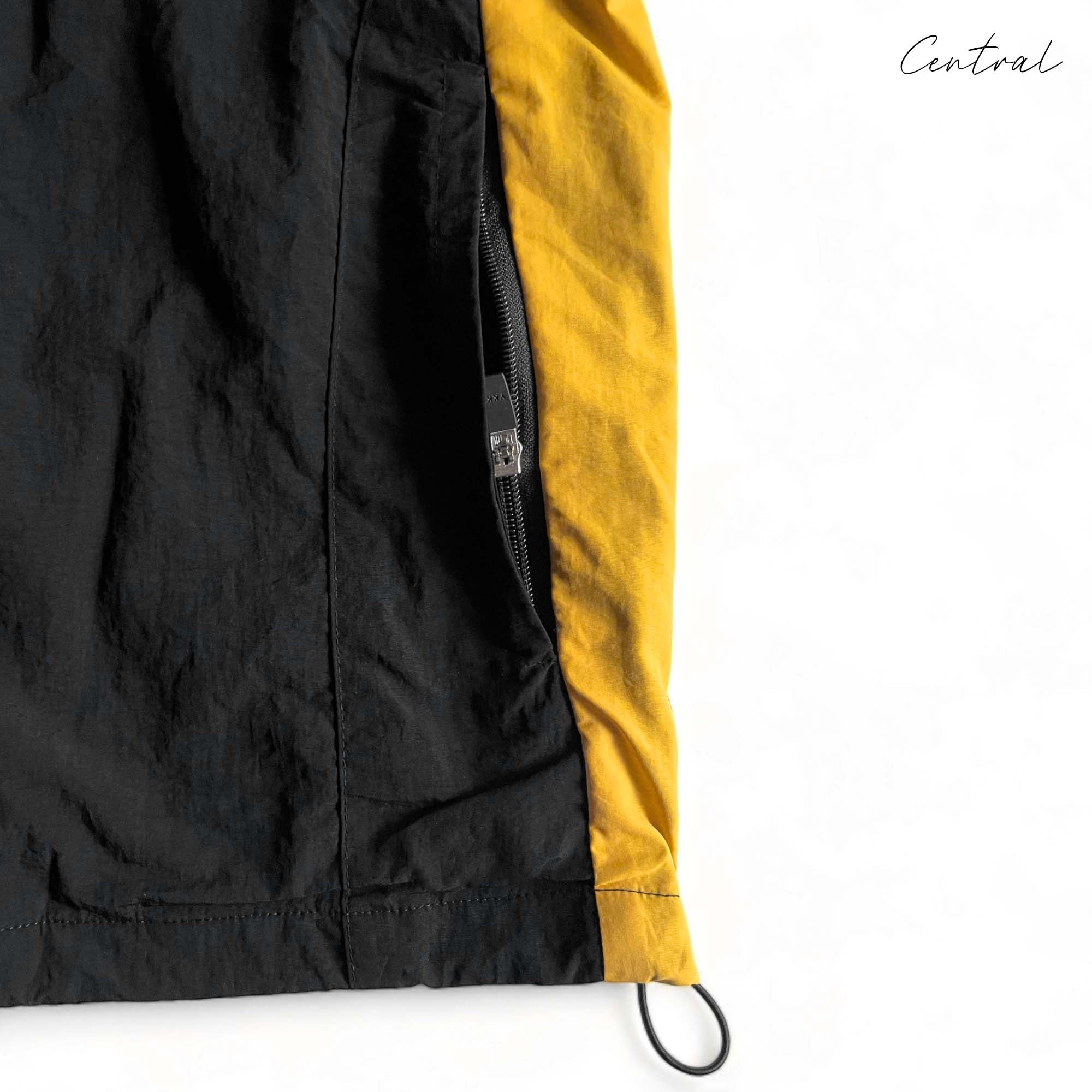 Central ae black-yellow Corteiz Spring Hoodie featuring a stylish design and comfortable fit.