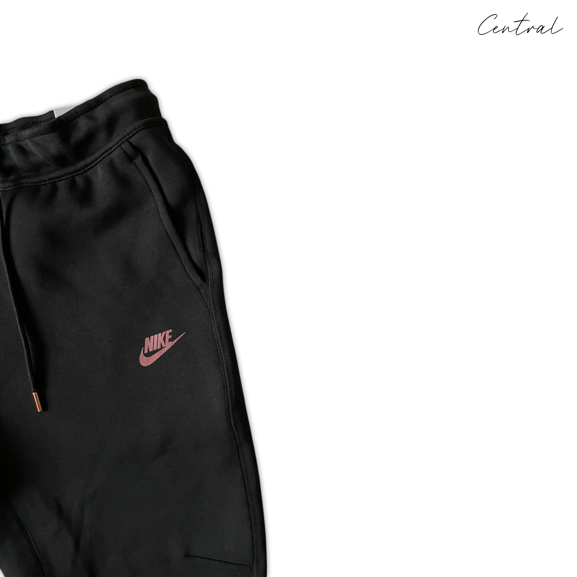 Nike x Central Cee Tech Fleece jacket in black, featuring a modern design and comfortable fit.