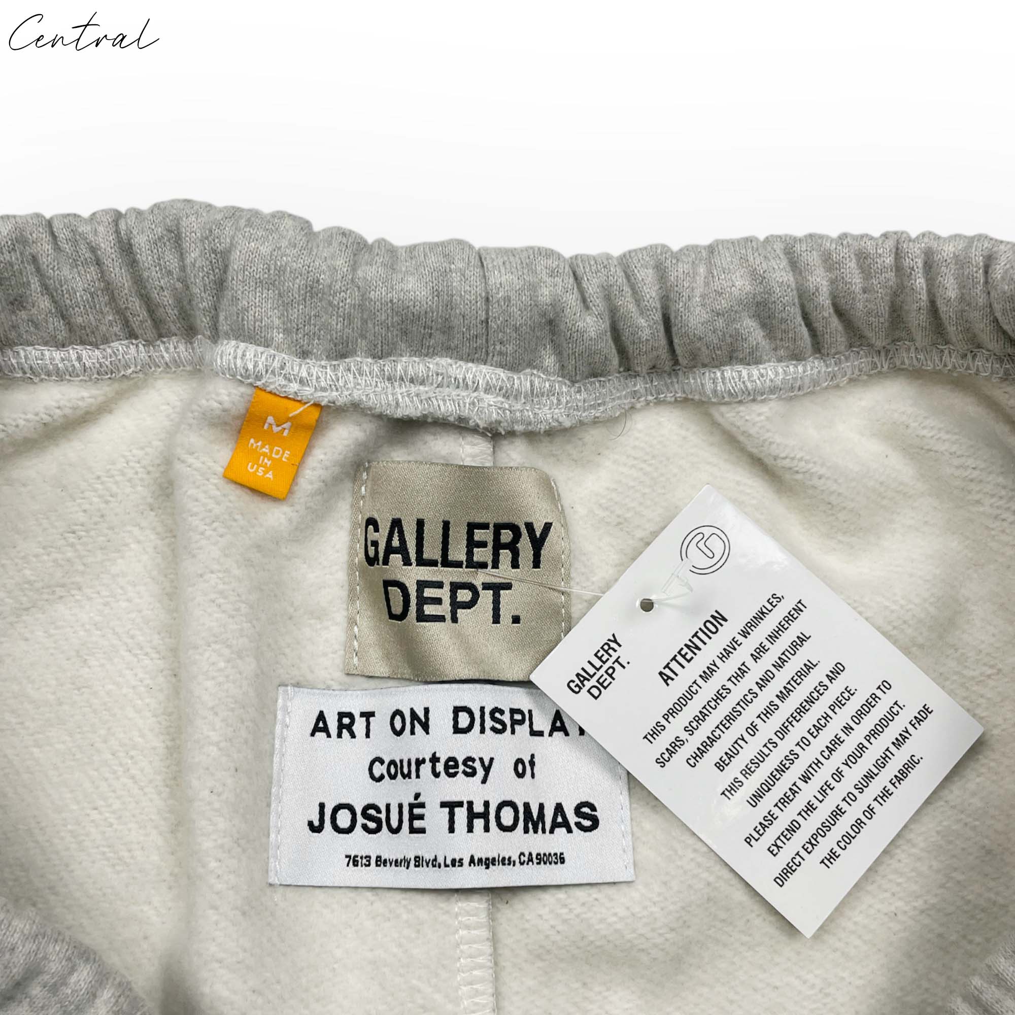 Gallery Dept flared sweatpants in soft fabric, featuring a relaxed fit and stylish design by Central AE.