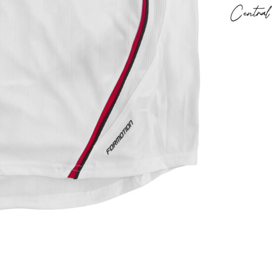 AC Milan 2006/07 UCL Final away retro jersey featuring the Bwin logo on a classic design.