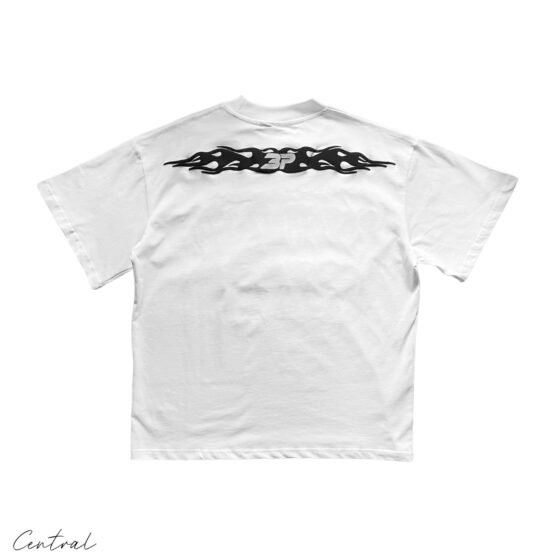 Central ae Broken Planet Chaos T-shirt featuring a unique graphic design on a comfortable fabric.