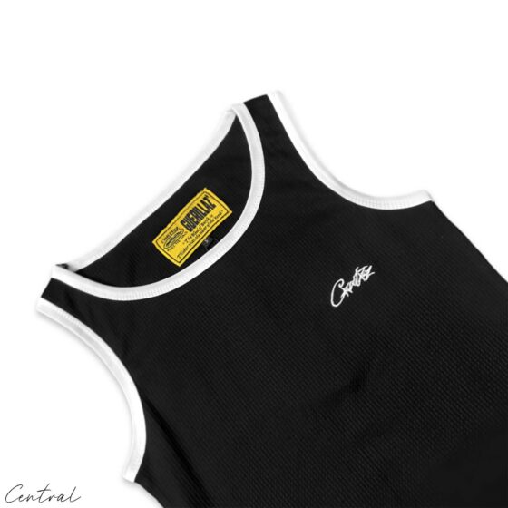 Corteiz tank top by Central ae featuring a stylish design and comfortable fit, displayed on a neutral background.
