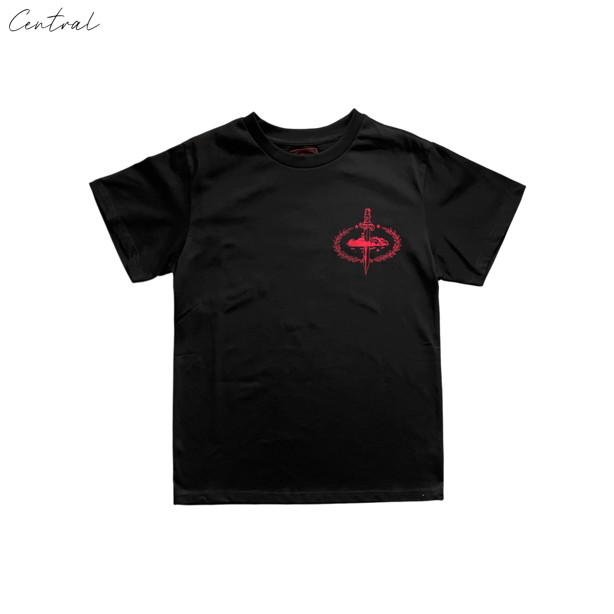 Corteiz x Slaughter Gang 21 Savage T-shirt featuring bold graphics and a casual fit by Central ae.