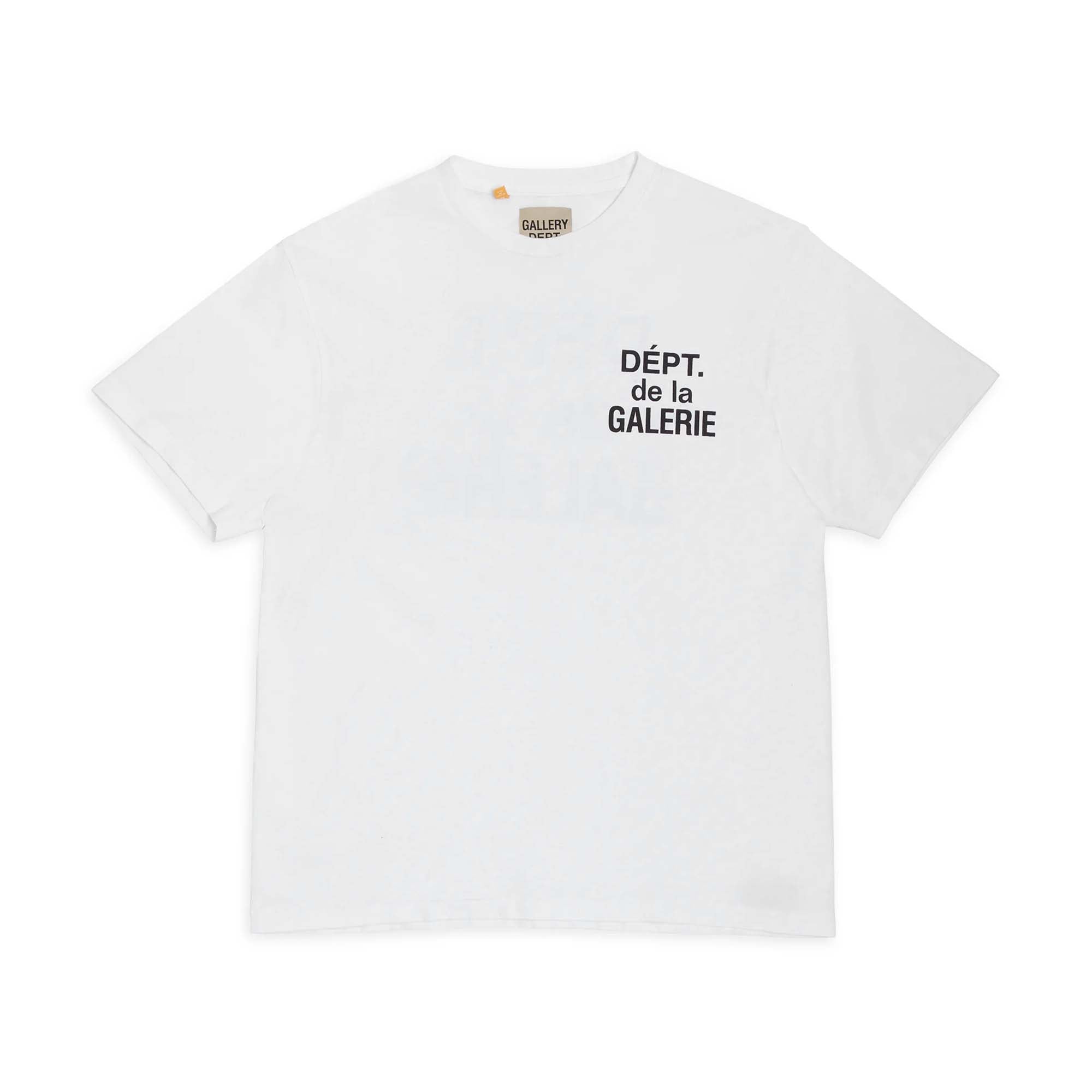 Gallery Dept. Dépt De La Galerie T-shirt in black, featuring a graphic design on a casual fit.