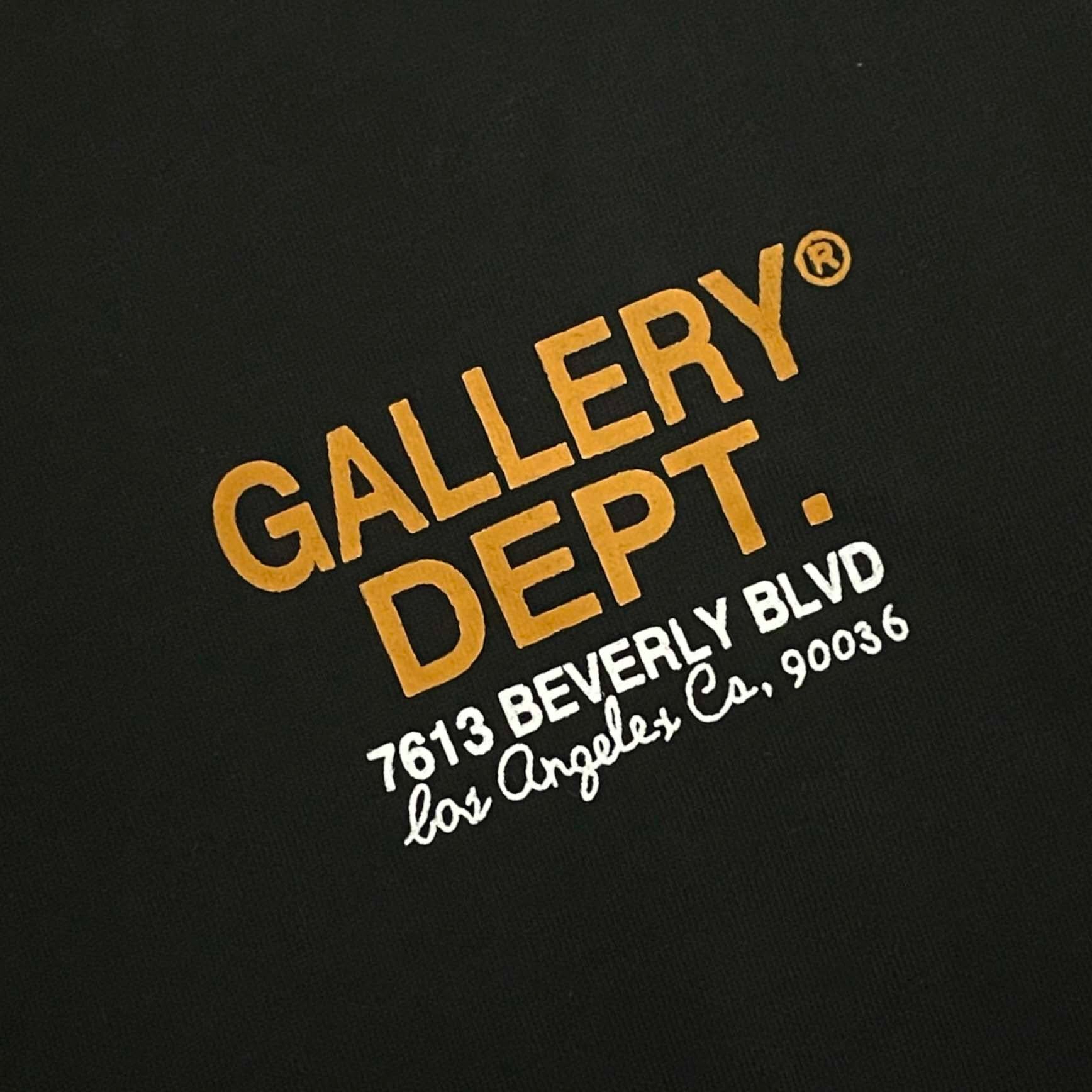 Gallery Dept Drive Thru T-shirt featuring a unique graphic design on a casual short-sleeve tee.