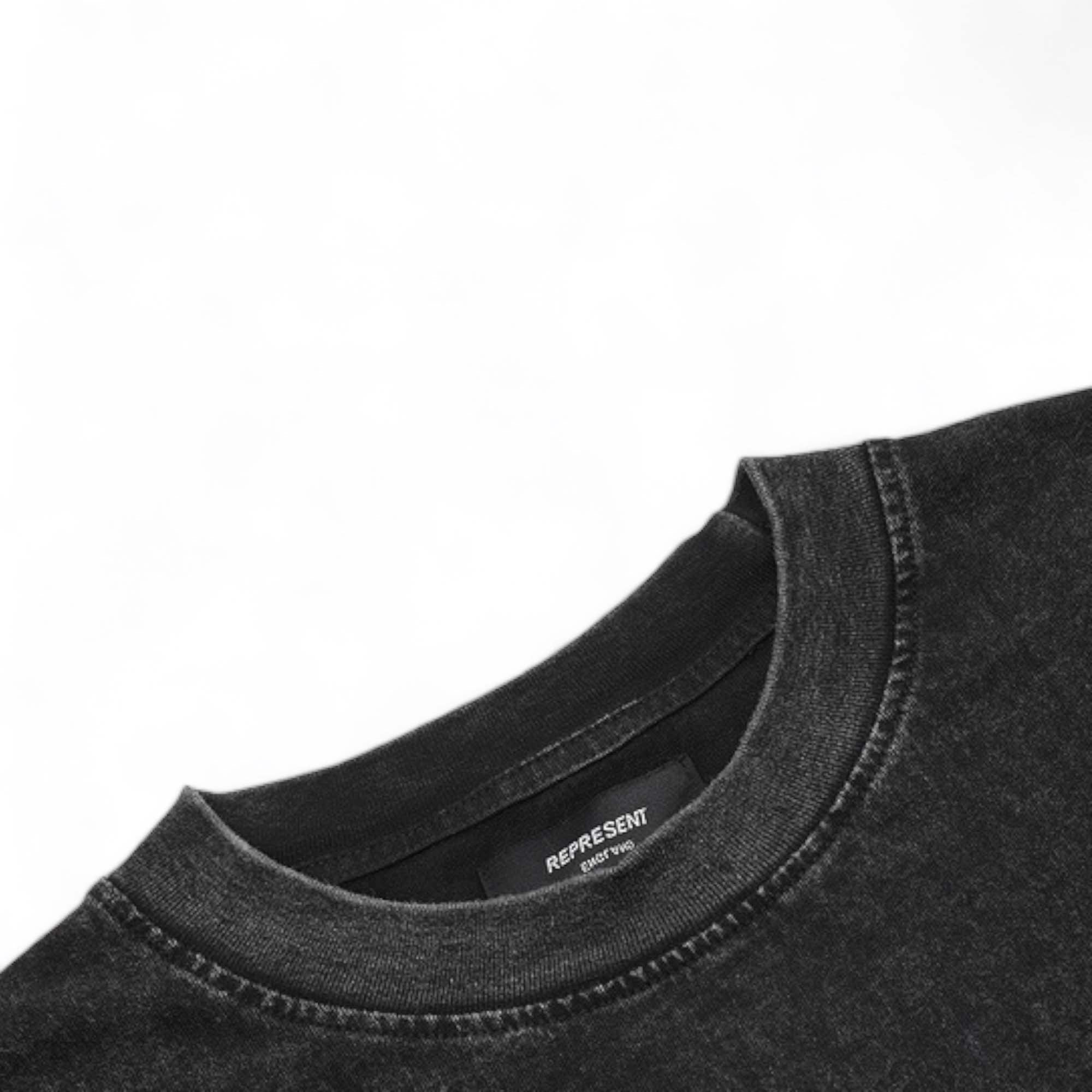 Faded tee featuring 'The Spirit Untamed' design by Central, showcasing a relaxed fit and soft fabric texture.