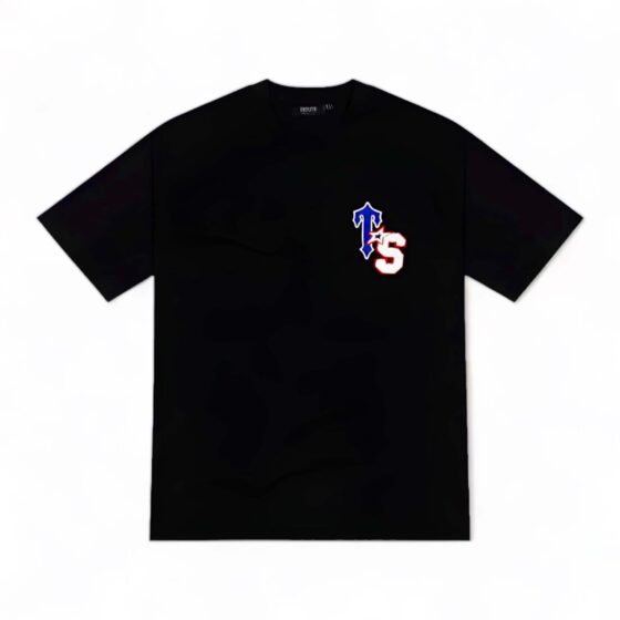 TRAPSTAR Wildcard chenille shorts set featuring a stylish t-shirt and comfortable shorts in a vibrant design.