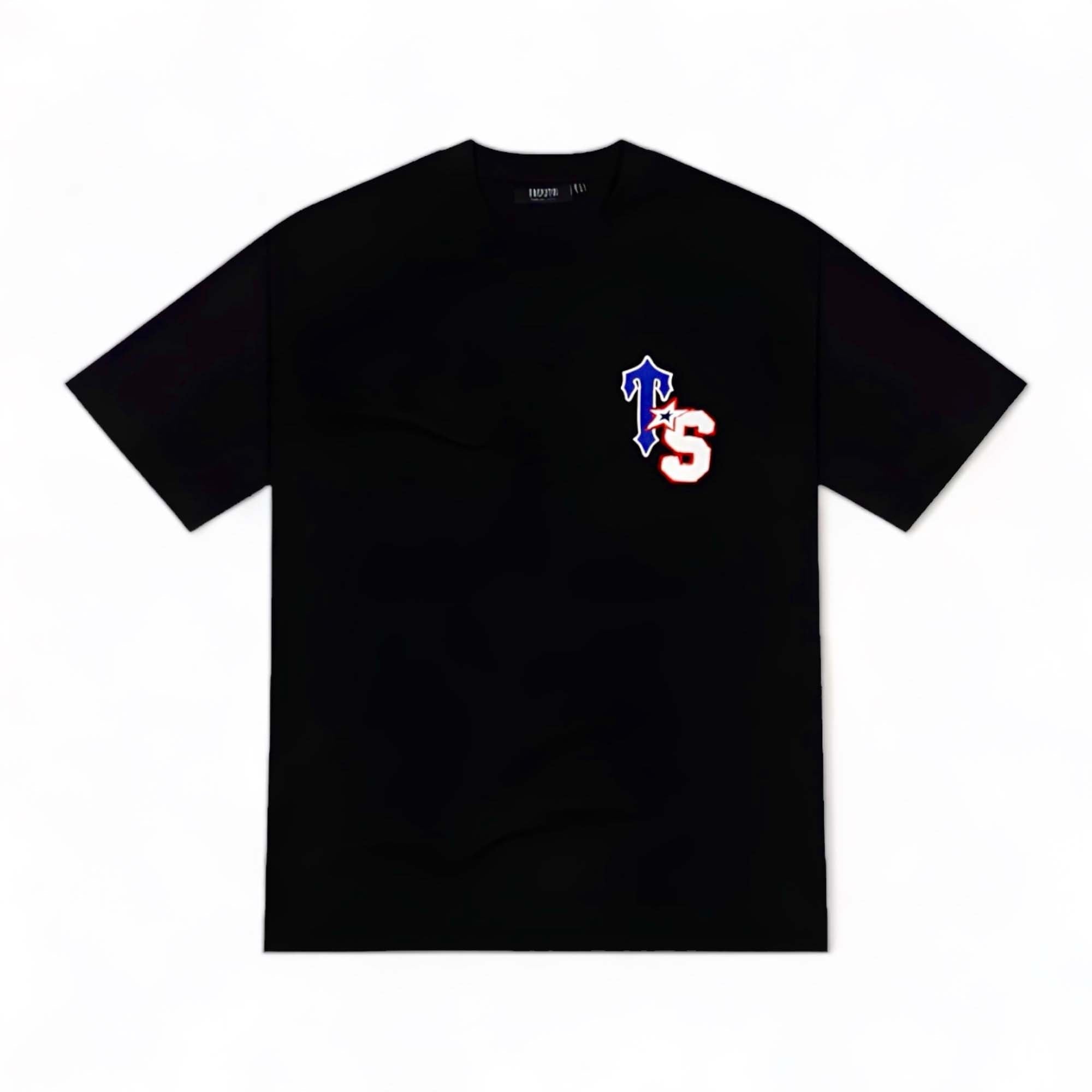 TRAPSTAR Wildcard chenille shorts set featuring a stylish t-shirt and comfortable shorts in a vibrant design.