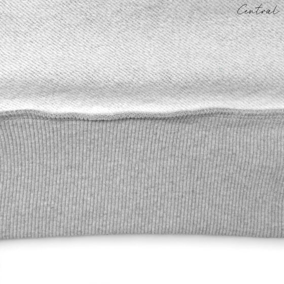 Gray READYMADE x DENIM TEARS hoodie from Central, featuring a relaxed fit and unique graphic design on the front.