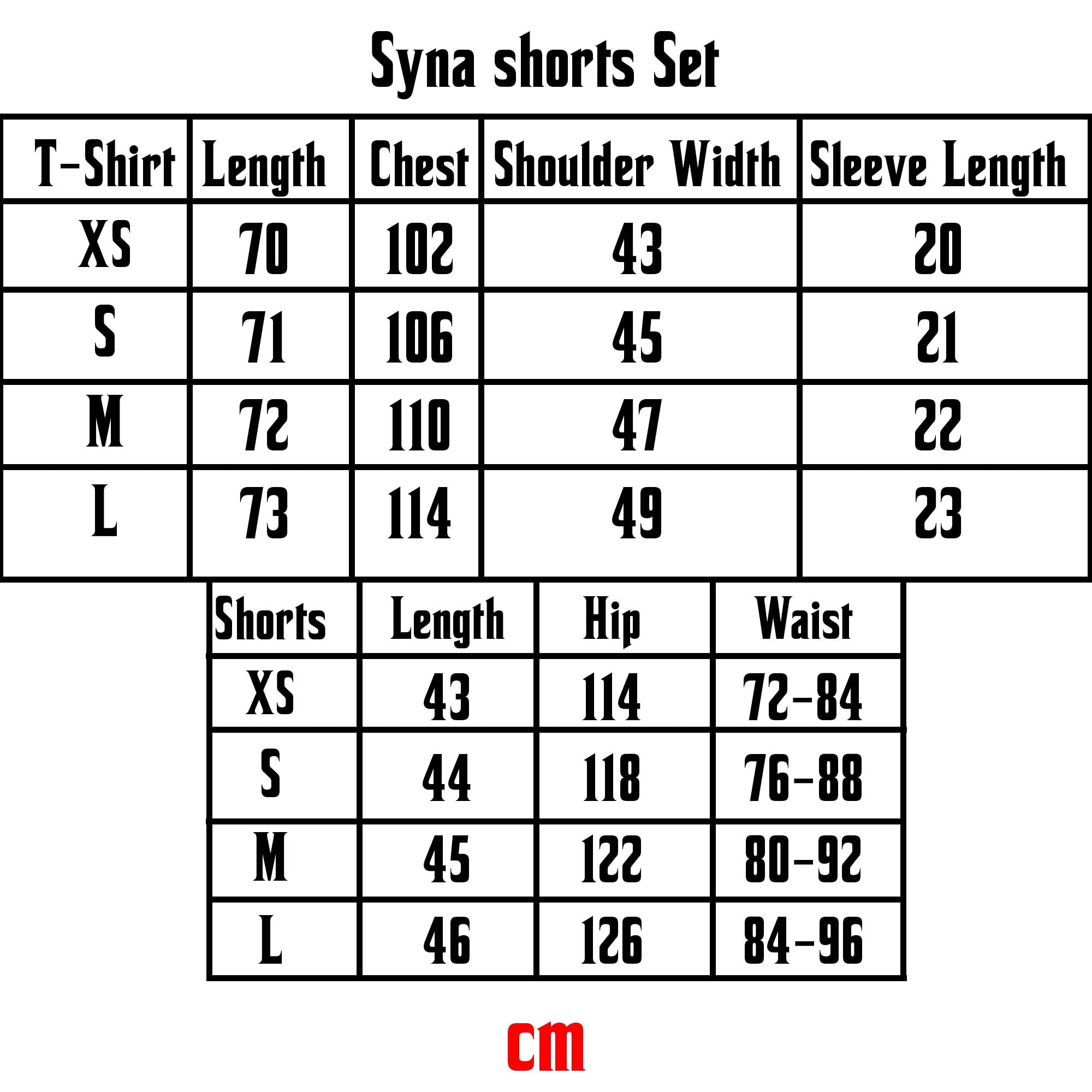 Syna World green short set featuring a t-shirt and shorts by Central, designed for casual comfort and style.