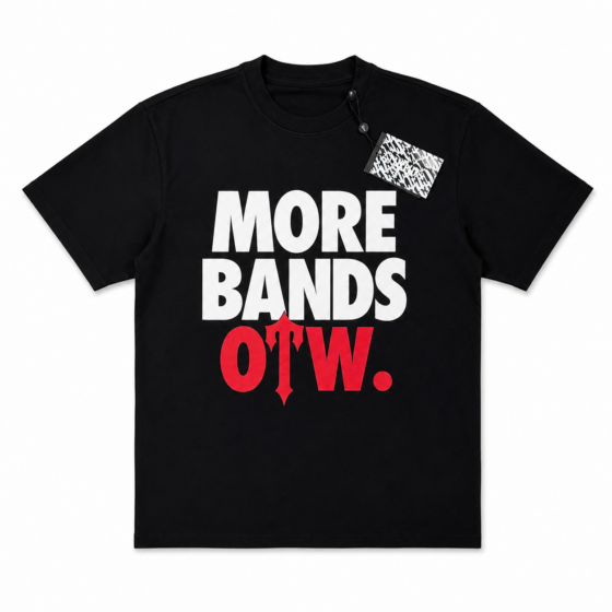 Trapstar x More Bands OTW Tee - Black